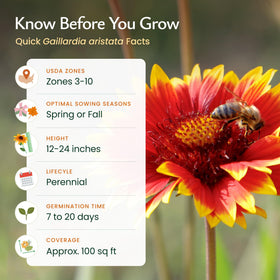 Created By Nature USA-grown non-GMO seeds with reliable germination