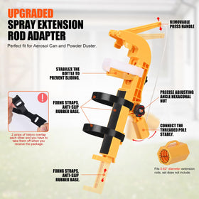 Creative.C C-notch snap bracket secures angle settings for reliable control.