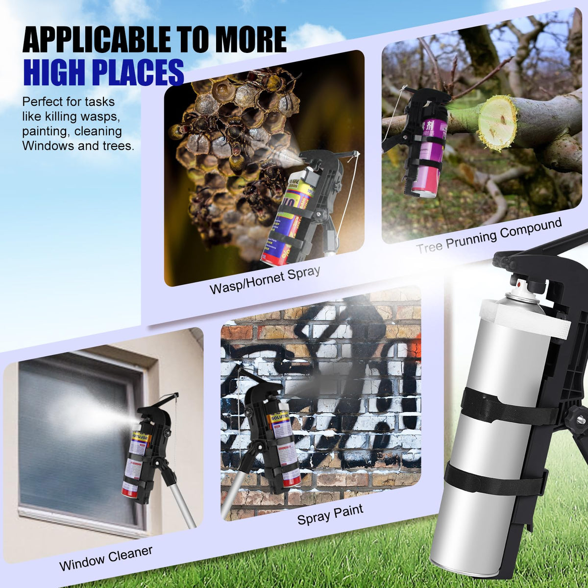 Creative.C easy-installation video preview shows quick setup and precise spraying angles.