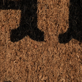 Creative Co-Op Hey Y'all Doormat easy cleaning with mild soap