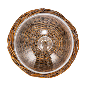 Creative Co-Op reactive glaze offers unique color and texture variation.