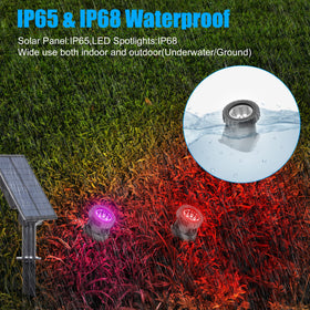CREPOW 18 LEDs deliver vivid brightness for ponds, pools, and gardens