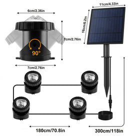 CREPOW 24-led beads deliver strong brightness for water features