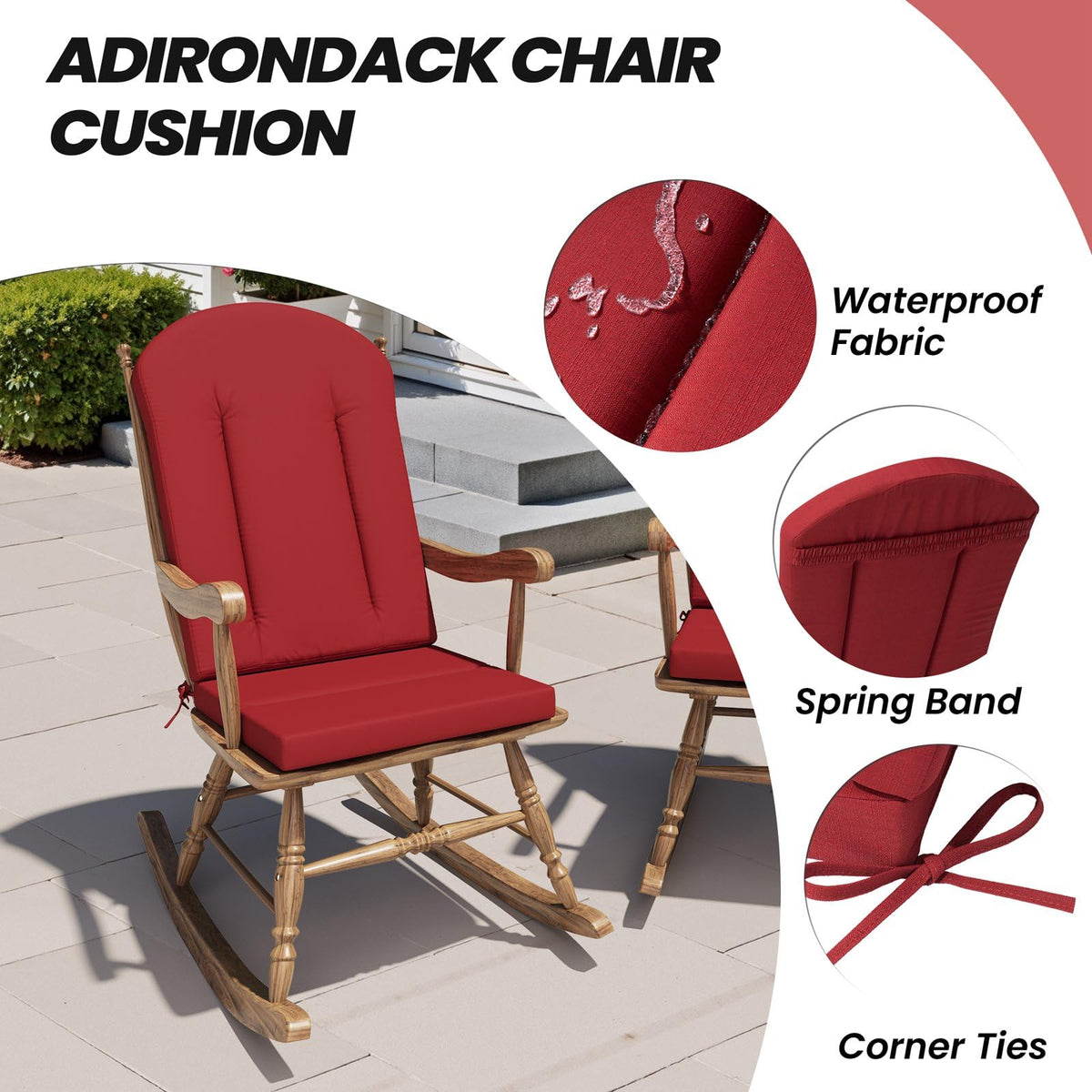Crestlive reinforced anchor stitching protecting cushion fill.