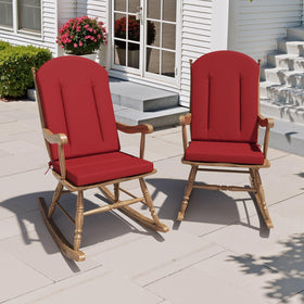 Crestlive cushions enhance porch or backyard seating for stylish relaxation.
