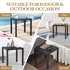 Crestlive lightweight end table quick to assemble for easy setup