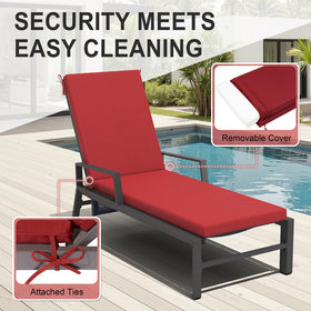 Crestlive cushion setup on patio invites relaxing poolside moments