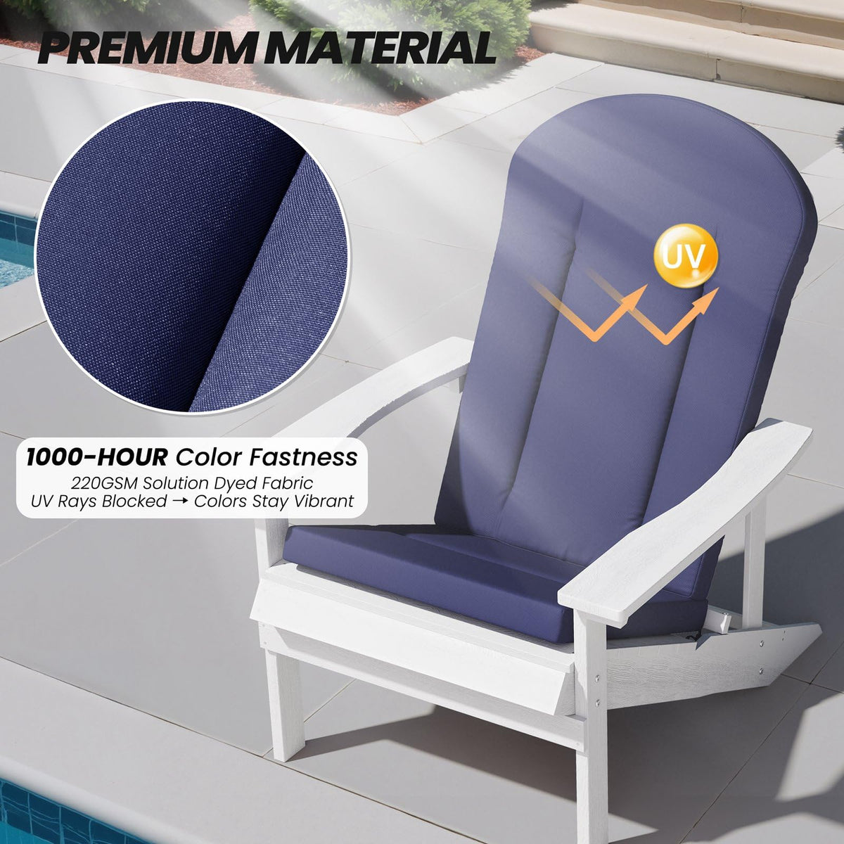 Crestlive patio bench in garden highlights versatile, multi-scene usability