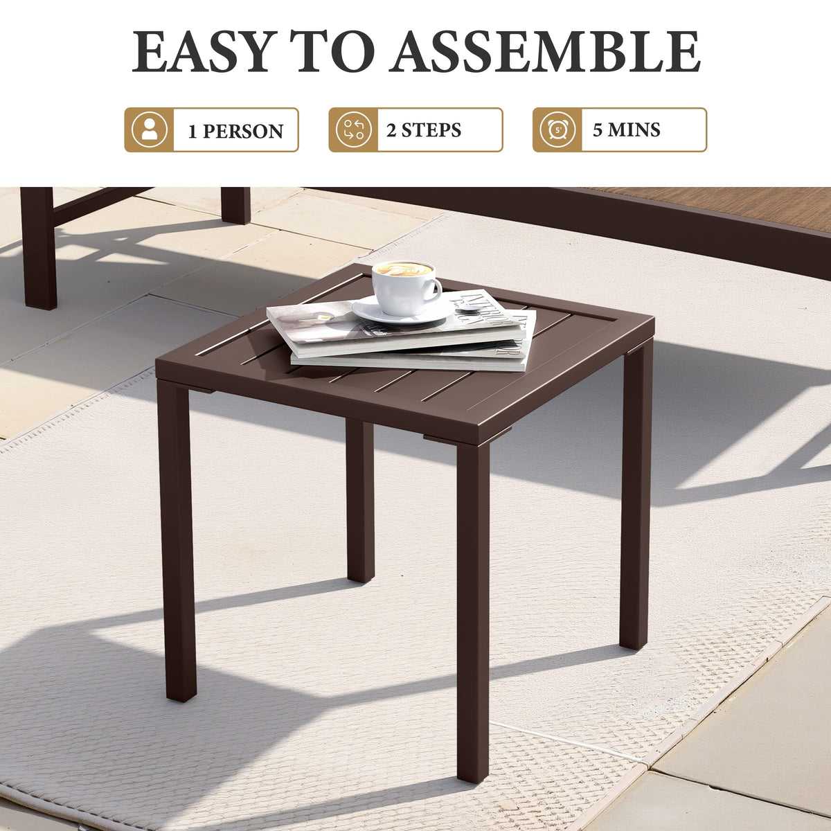 Crestlive Products easy assembly with 12 screws in minutes.