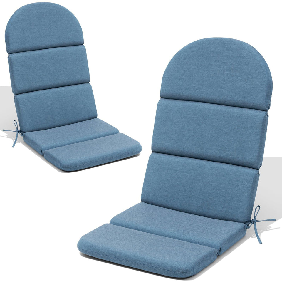 Crestlive Sunbrella cushion denim blue fabric texture showing fade-resistant color