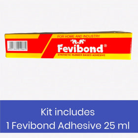 CBB adhesive provides strong bonding for durable toe guard installation.