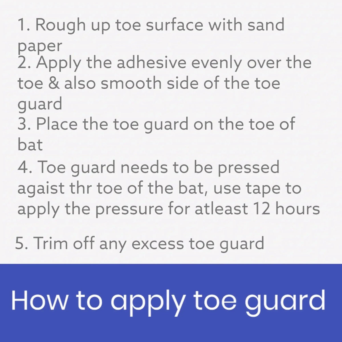 CBB close-up shows moisture protection at the toe area.