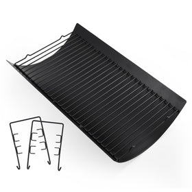 Criditpid 20-inch ash pan fits Char-Griller grills for clean ash management