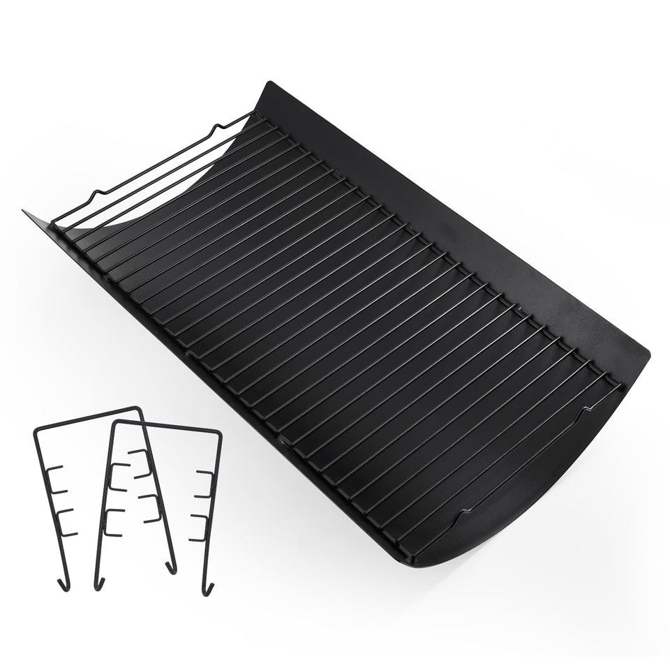 Criditpid 20-inch ash pan fits Char-Griller grills for clean ash management