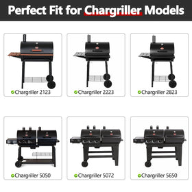 Criditpid ash pan fits Char-Griller models 5050, 5072, 2123, 2223, 2823