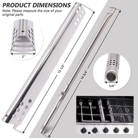 Criditpid adjustable crossover tubes 5.5-9.5 in ensure proper air flow