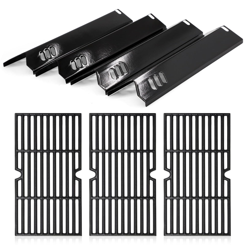 Criditpid Dyna Glo DGF493BNP grates provide precise fit for even searing