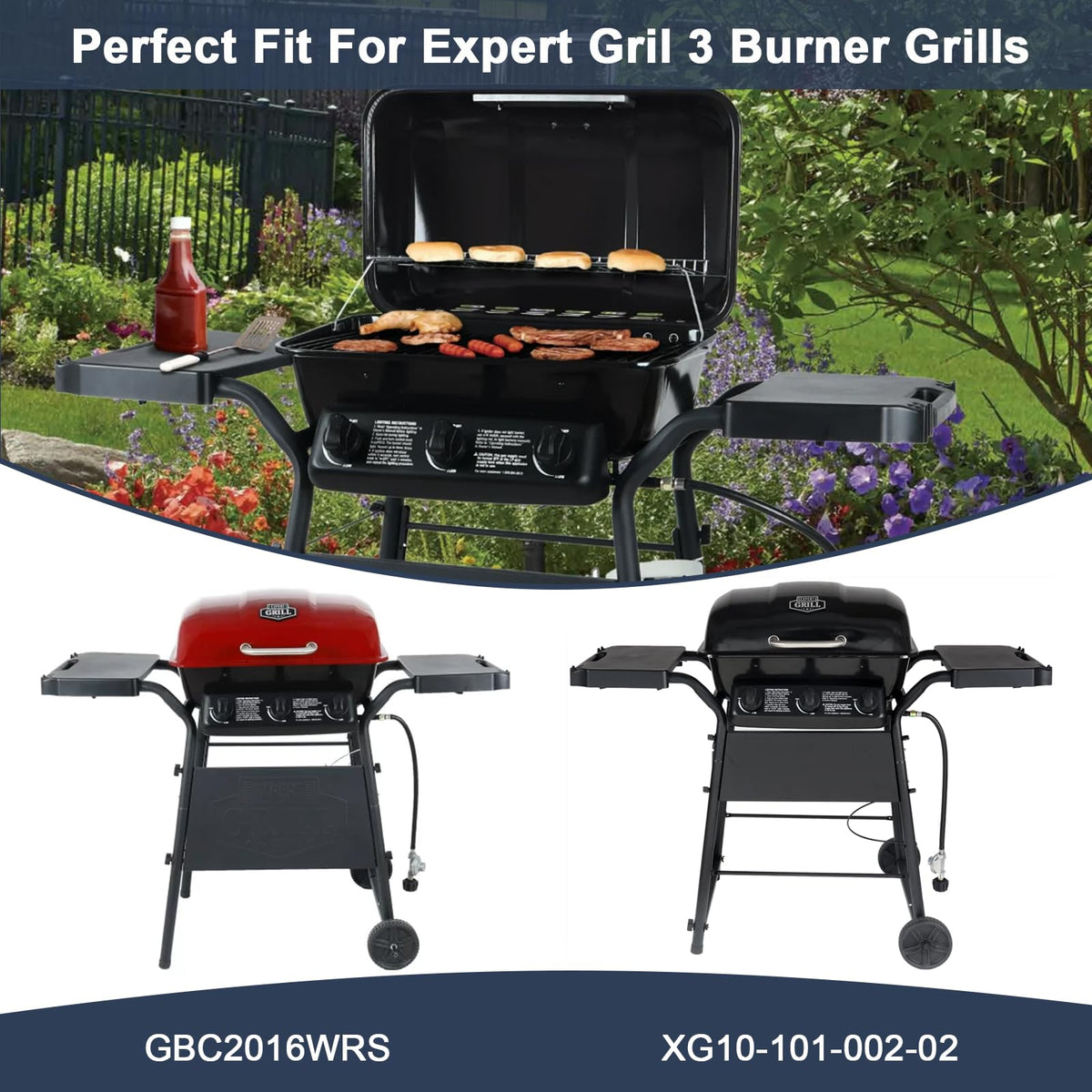 Criditpid Expert Grill heat plate close-up shows robust porcelain steel
