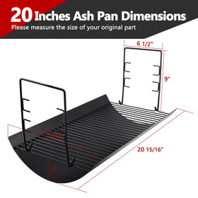 Criditpid fire grate hanger pair keeps grates secure during cooking