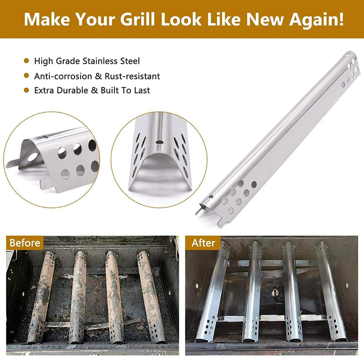 Criditpid stainless ignitors provide reliable starts for grilling
