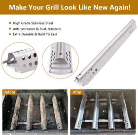 Criditpid stainless ignitors provide reliable starts for grilling