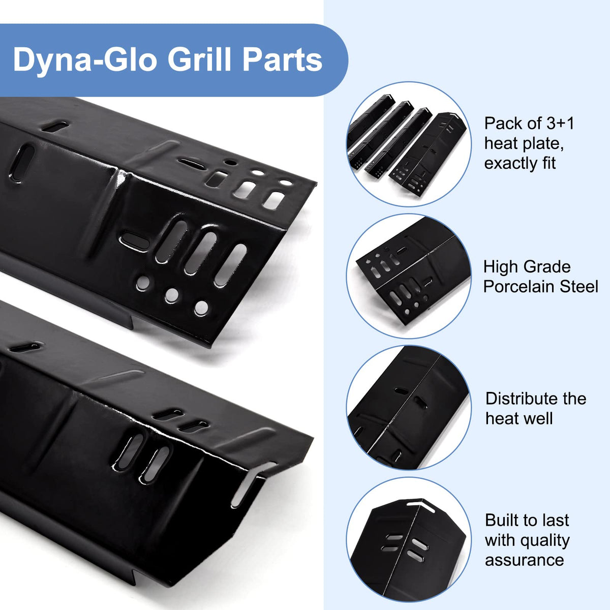 Criditpid installation guide image showing easy swap for Dyna-Glo DGH450CRP
