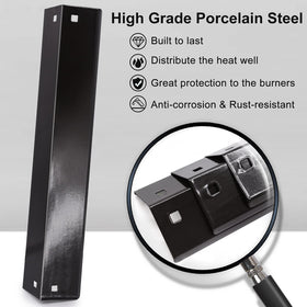 Criditpid heat plate shields for Chargriller 3008 for improved durability