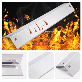 Criditpid heat shield set for Chargriller 3030 helps protect burners and improve cooking consistency.