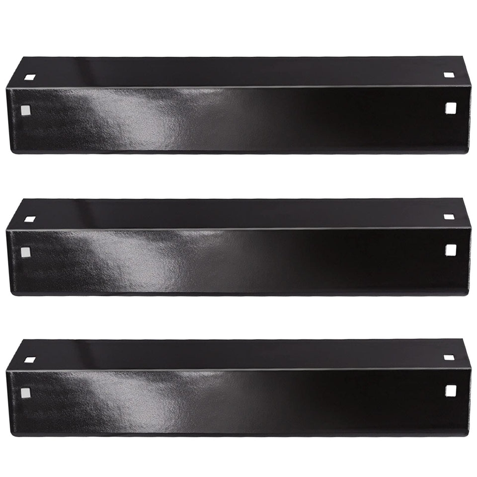 Criditpid heat plate shields for Chargriller 5050 with rust-resistant porcelain steel