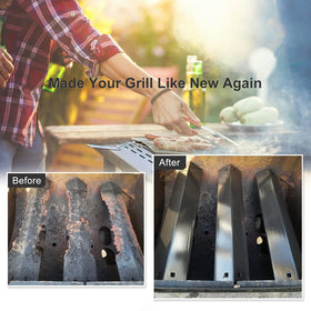 Criditpid heat plate shields for Chargriller 5072 with exact fit design