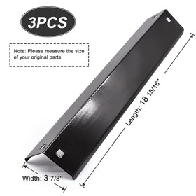 Criditpid heat plate shields for Chargriller 5650 providing durable replacement part