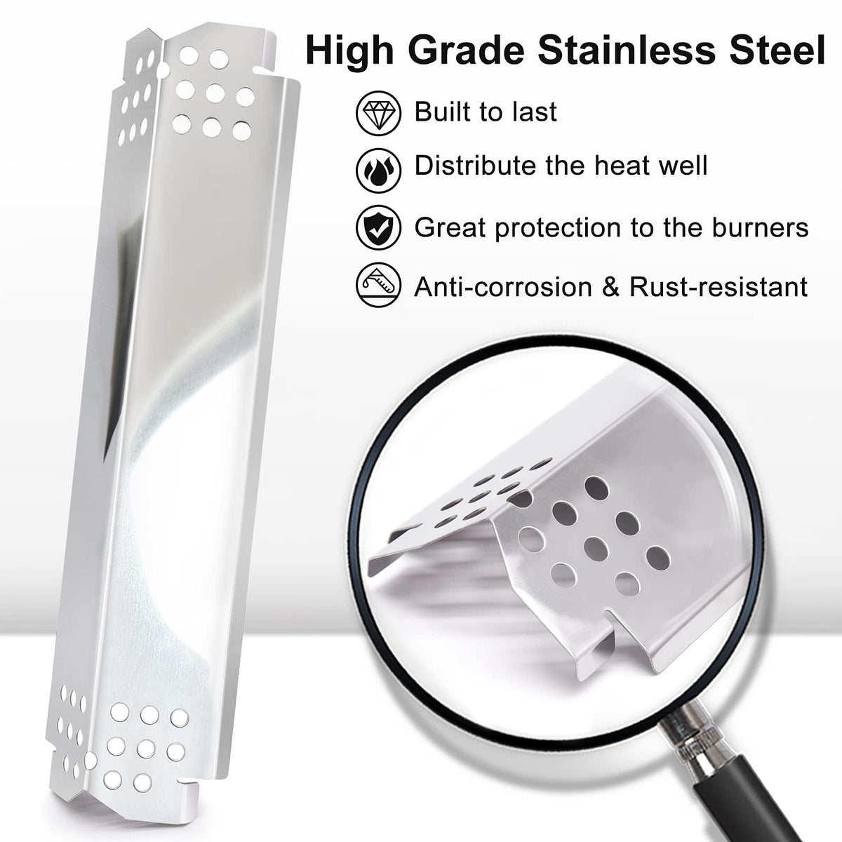 Criditpid heat shield installation demonstrates quick setup for cleaner grilling.
