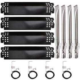 Criditpid Nexgrill 4-burner tubes show durable stainless steel construction for grilling
