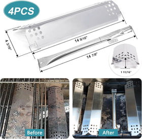 Criditpid Nexgrill burner tubes provide steady, even heat distribution.