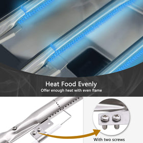 Criditpid Nexgrill burner assembly parts for quick DIY repairs