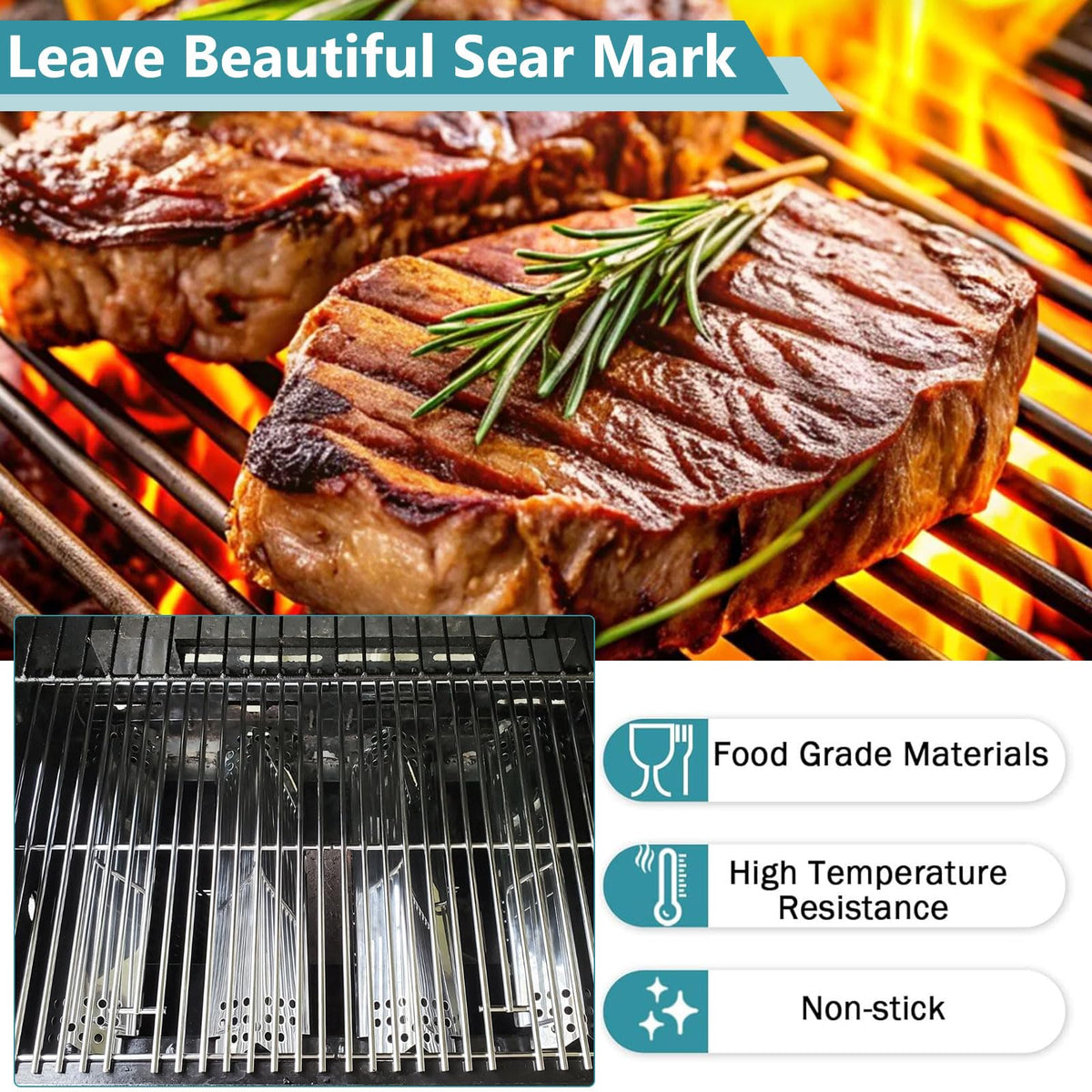 Criditpid Nexgrill compatibility—fits multiple 4-burner Nexgrill models.