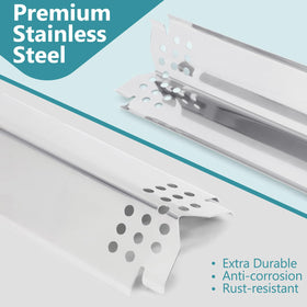 Criditpid Nexgrill grate edge—safe, rounded edges prevent hand scratches.