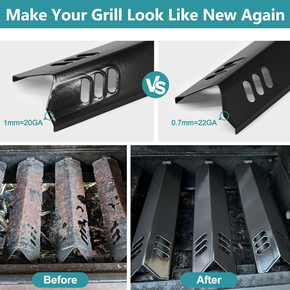 Criditpid porcelain steel heat plates offer rust-resistant durability