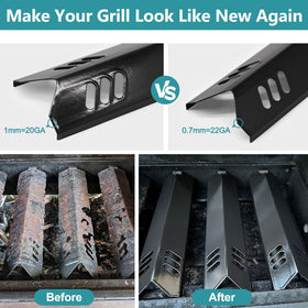 Criditpid porcelain steel heat plates offer rust-resistant durability