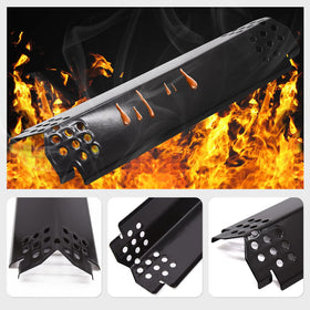 Criditpid rust-resistant heat tent stands up to outdoor grilling use.