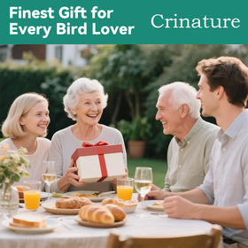 Crinature bird feeder makes a thoughtful gift for nature lovers.