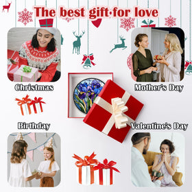 CRISGIF colorful suncatcher makes a thoughtful gift for any room.