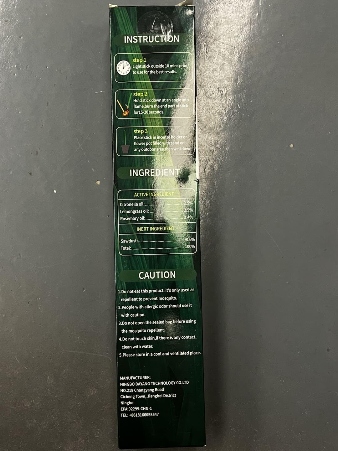 Crobirware suitable for BBQs and beach evenings with reduced insect activity.
