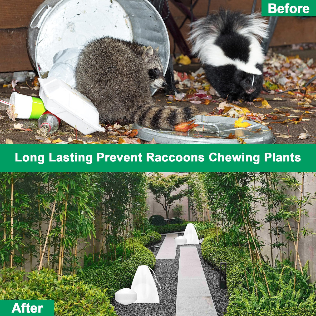 Crobirware long-lasting repellent balls ready for hanging in outdoor spaces