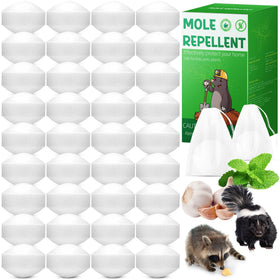 Crobirware Peppermint Skunk Repellent packaging label with natural ingredients and pet-safe design