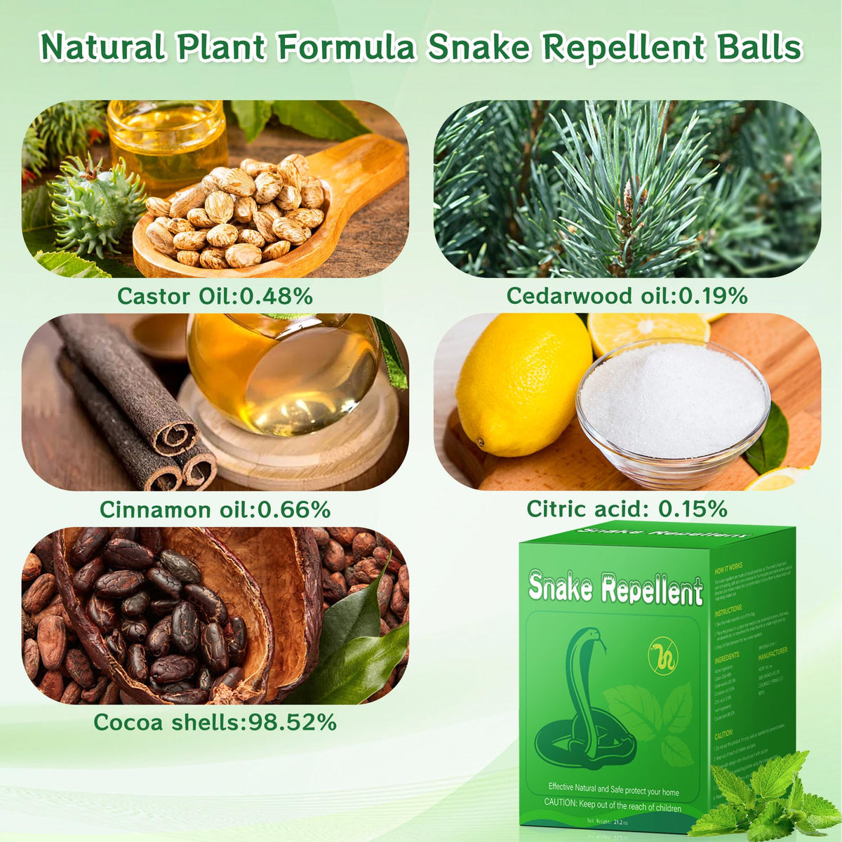 Crobirware Snake Repellent yard-garden usage provides ongoing protection during outdoor activities.