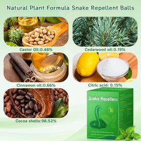Crobirware Snake Repellent yard-garden usage provides ongoing protection during outdoor activities.