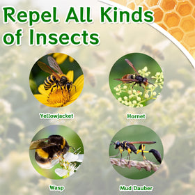 Crobirware uses peppermint oil to repel stinging insects