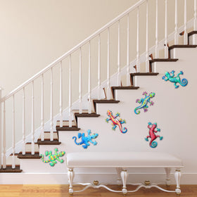 Gift-ready gecko set suitable for housewarming or holidays