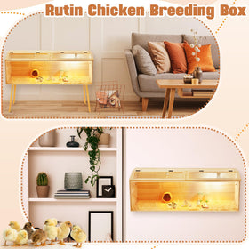 CroBlissful transparent acrylic panel allows clear viewing of pets.